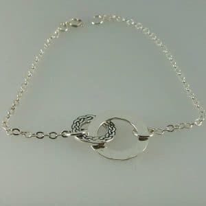 Circle Bracelet Silver