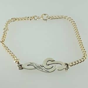 Treble Clef Bracelet