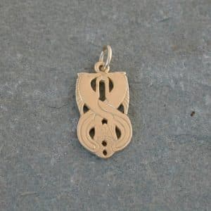 Aberlemno Gold Celtic Charm