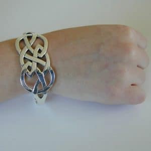 Askernish Silver Torc Bangle