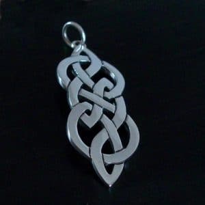 Askernish Silver Celtic Pendant