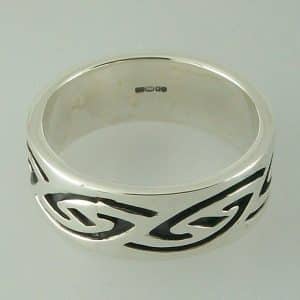 Silver Celtic Ring Bernera