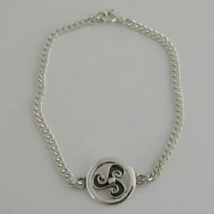 Boreray Mhor Silver Triscal Bracelet