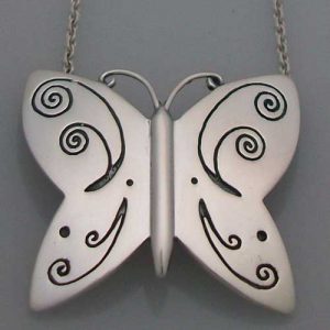 butterfly necklace