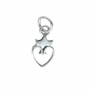 Castle Silver Luckenbooth Charm