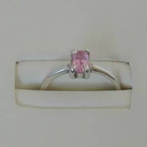 Clachan Ring Pink Zirconia