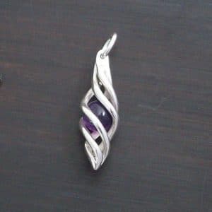 Eilidh Silver Amethyst Pendant