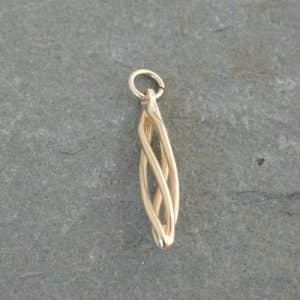 Eilidh Plain Gold Charm 9ct