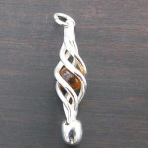 Eilidh Silver Tigers Eye Pendant