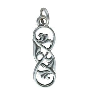 Eriskay Silver Celtic Charm