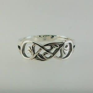 Eriskay Silver Celtic Ring