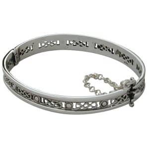 Silver Celtic Bangle Euphoirt