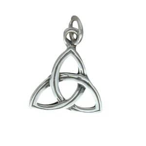Fuday Silver Triscal Charm