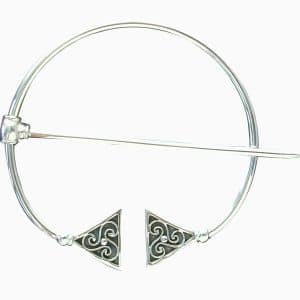 Silver Penannular Brooch