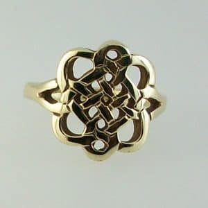 Heisker Gold Celtic Knot Ring