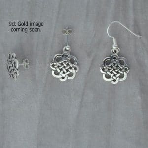 Heisker Gold Celtic Knot Earrings