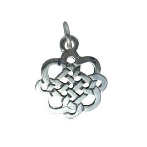 Heisker Silver Intertwined Celtic Charm