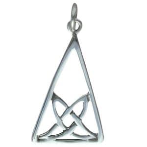 Hellisay Silver Celtic Charm