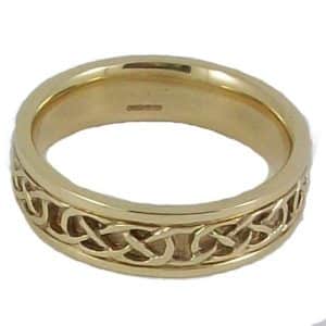 Iona Gold Celtic Knot Ring