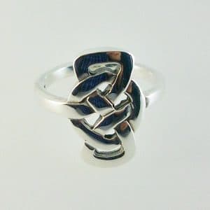 Kilberry Silver Celtic Knot Ring