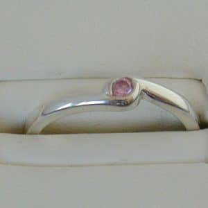 Kildonan Ring Pink Zirconia