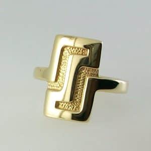 Langass Gold Celtic Ring