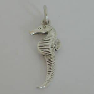 Large Sea Horse Silver