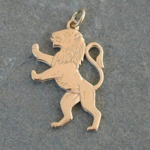 Lion Rampant Gold 9ct