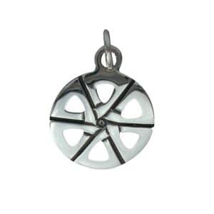 Mingulay Celtic Silver Charm