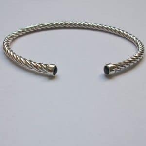 Mini Torc Bangle Onyx