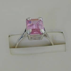 Ness Ring Pink Zirconia