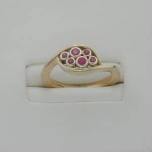 Nevis Ruby Ring Hebridean Jewellery