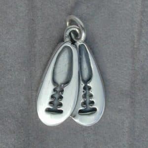 Dancing Pumps Silver Charm