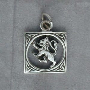 Lion Rampant Charm