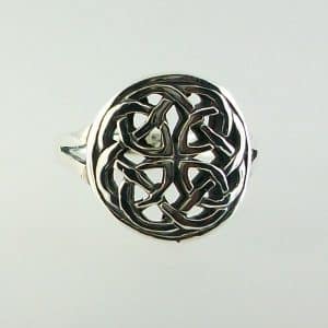 Pabbay Silver Celtic Knot Ring