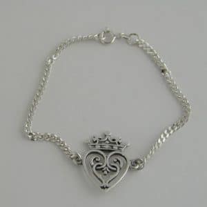 Queen Mary Silver Bracelet 