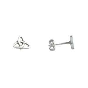 Raasay Silver Triscal Earrings