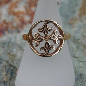 Sandray Gold Celtic Ring
