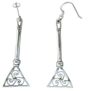 Scalpay Celtic Silver Earrings