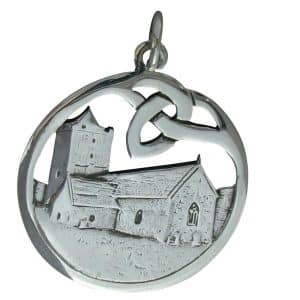 St Clements Church Harris Silver Charm