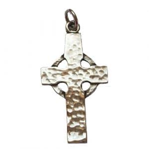 Silver Celtic Cross St Patrick
