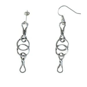 Stac An Armin Silver Celtic Knot Earrings