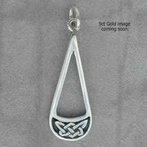 Taransay Gold Celtic Charm