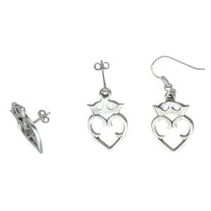 The Mound Silver Luckenbooth Earrings