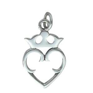 Silver Luckenbooth Charm