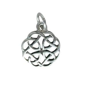 Westering Home Silver Celtic Charm