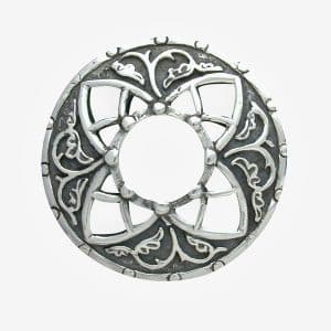 Dunbog Silver Celtic Brooch