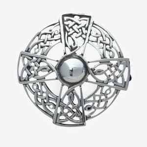 Dundalk Celtic Cross Brooch