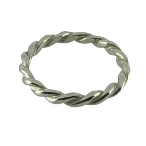 Silver Twist Ring Storr