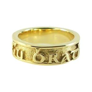 Gu Brath Gaelic Gold Ring